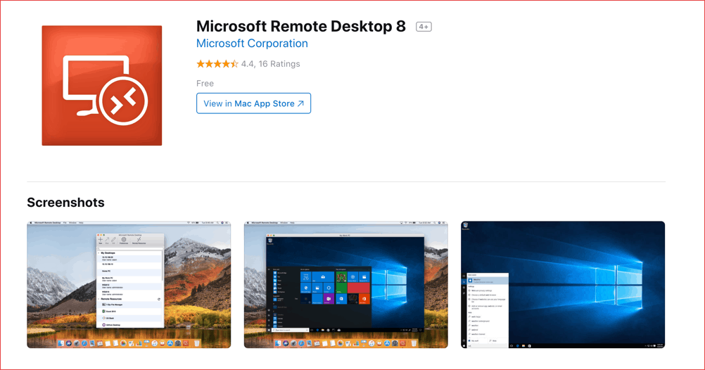 Microsoft Remote Desktop Mac Download 8.0 12
